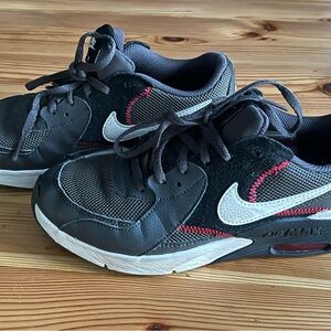 Nike Black and Red Athletic Shoes